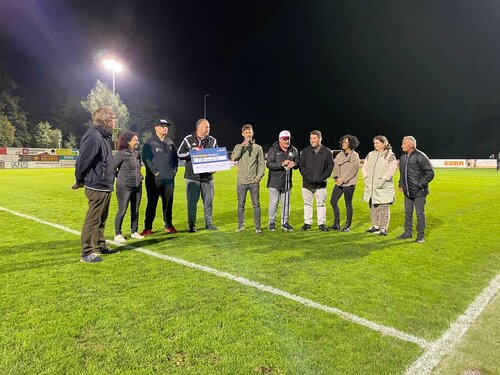 Spendenaktion beim Spiel Union Gurten gegen SV Ried